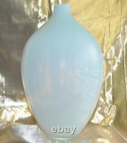 13 Murano Beautiful Opalescent Glass Bulb Balloon Hand Blown Art Glass Vase