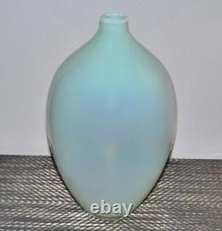 13 Murano Beautiful Opalescent Glass Bulb Balloon Hand Blown Art Glass Vase