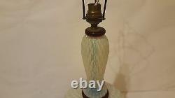 1960s Glass Lamp Base Possibly Venitian 43 cm tall