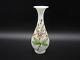 19th Century Hand Painted French Opaline Small Floral Vase