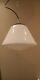 1 Out Of 4 Opaline Glass Conical Pendant Light, White Art Deco, 1930's
