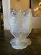Art Deco Opalescent Glass Vase By Géza Hiecz Etling France. Circa 1925