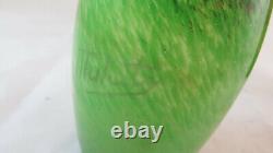 Ancient Opaline Glass Vase from France Art Deco Flower Pot BM35