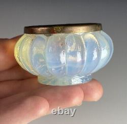 Antique Art Deco Pierre D'Avesn (Girre) French Opalescent Glass Master Open Salt