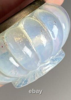 Antique Art Deco Pierre D'Avesn (Girre) French Opalescent Glass Master Open Salt