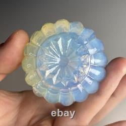 Antique Art Deco Pierre D'Avesn (Girre) French Opalescent Glass Master Open Salt