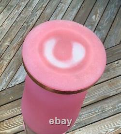 Antique Baccarat Opaline Art Glass 16 1/2 Vase