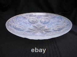 Antique Continental French Art Deco Opaline Glass Bowl Verlys