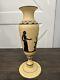 Antique Opaline Glass Baccarat Grand Tour Greek Exekias Hand Painted Vase 1850's