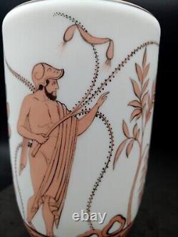 Antique Opaline Glass With Etruscan Style Decorations Late Victorian 40.8 cm 16
