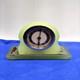 Antique Opaline Uranium Glass Art Deco Small Clock