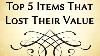 Antique Talk Top 5 Items That Have Lost Their Value These Items Were Supposed To Help Us Retire