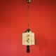 Art Deco 1930s Cream Opaline Glass Pendant Light With Original Brass Fittings