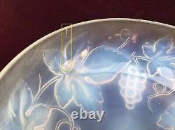 Art Deco Etling Opalescent Glass Grapevine Bowl