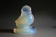 Art Deco Ferjac Opalescent Glass Figurine / Paperweight