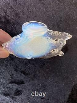 Art Deco French Opalescent glass fish Jolivet 1925 Sabino