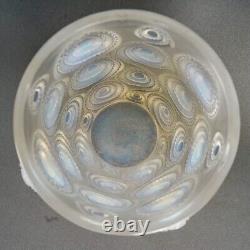 Art Deco Spirals Opalescent Glass Vase René Lalique R. Lalique Glass Spirals