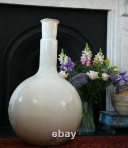 Art Glassware. Stunning Large White Glass Vase (71cms), late 19th Century, Design