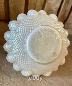 Art Nouveau Kralik Loetz Opalescent Glass Flower Frog Vase