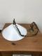 Art Deco Coolie Opaline Ceiling Light Antique