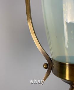 Ashby Arts And Crafts Lantern With Opalescent Glass Ceiling Light (51114)