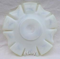 Austria Art Glass Opaline Uranium Glass Decorative Plate 1860