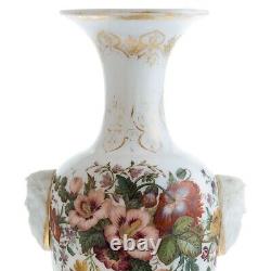 Baccarat Opaline Glass Vase by Jean Francois Robert Circa 1850