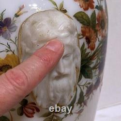 Baccarat Opaline Glass Vase by Jean Francois Robert Circa 1850