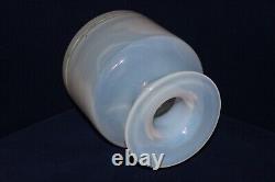 Beautiful Opaline Glass Vase, MCM, Holmegaard Otto Brauer, Danish