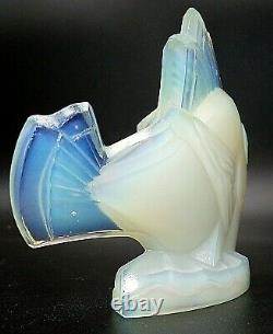 Beautiful SABINO FRANCE OPALESCENT ART GLASS CHABOT FISH FIGURINE / PAPERWEIGHT