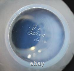 Beautiful Signed SABINO France Vase LES OURSINS Opalescent 19cm