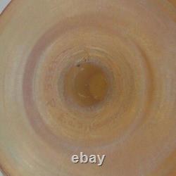 Beautiful Tiffany Favrile Opalescent Pastel Art Glass Compote