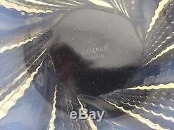 Beautiful opalescent R. LALIQUE bowl Fleurons NR 2 1935 coupe
