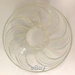 Beautiful opalescent R. LALIQUE bowl Fleurons NR 2 1935 coupe