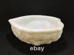 Ca. 1841 Vallerysthal, Opaline Glass, Walnut & Fly Covered Trinket Dish, Exc