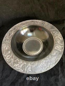 D'Avesn LARGE FRENCH Art Deco opalescent Glass bowl