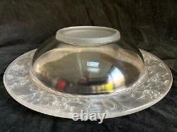 D'Avesn LARGE FRENCH Art Deco opalescent Glass bowl