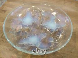 Etling Opalescent glass bowl France Art Deco French