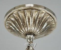 Ezan Ejg J. Gauthier Large French Opalescent Art Deco Chandelier. 1930 1935