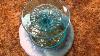 Fenton Art Glass Opalescent Blue Glass Dish Sam Strathroy Antique Mall