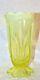 Fenton, Vase, Cactus Topaz Opalescent, Topaz Opalescent Glass
