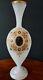 French Napoleon Iii Opaline Vase W Cameo C 1870 Art Glass Very Rare