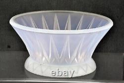 French Opalescent Glass ANDRÉ HUNEBELLE Cactus Bowl Art Deco 1920's