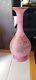 French Pink 11 Inch Baccarat Opaline Vase C1900