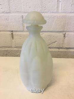 French Waltersperger Art Glass Opalescent Glass Perfume Bottle Original Sticker