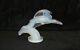 Gorgeous Art Deco French Sabino Blue Opalescent Art Glass Gazelle Car Mascot