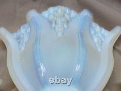 Gorgeous Set 3 Anglewall Light Sconces ART DECO Opalescent Glass signed EZAN