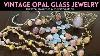 How To Identify Vintage Opal Glass In Jewelry History Examples