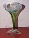 Kralik Opalescent Floriform Iris Glass Vase
