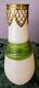 Loetz 1898 Diana Cisele Opaline Iridescent Hand Blown W-spiral Schnuerl Decor +